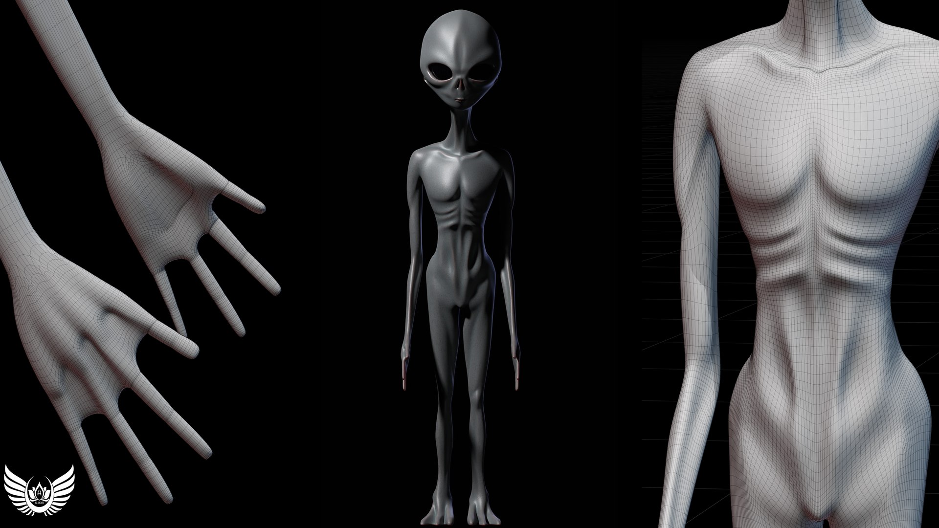 Gray Model - TurboSquid 2049847