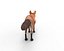 Preparado para el juego Fox low poly