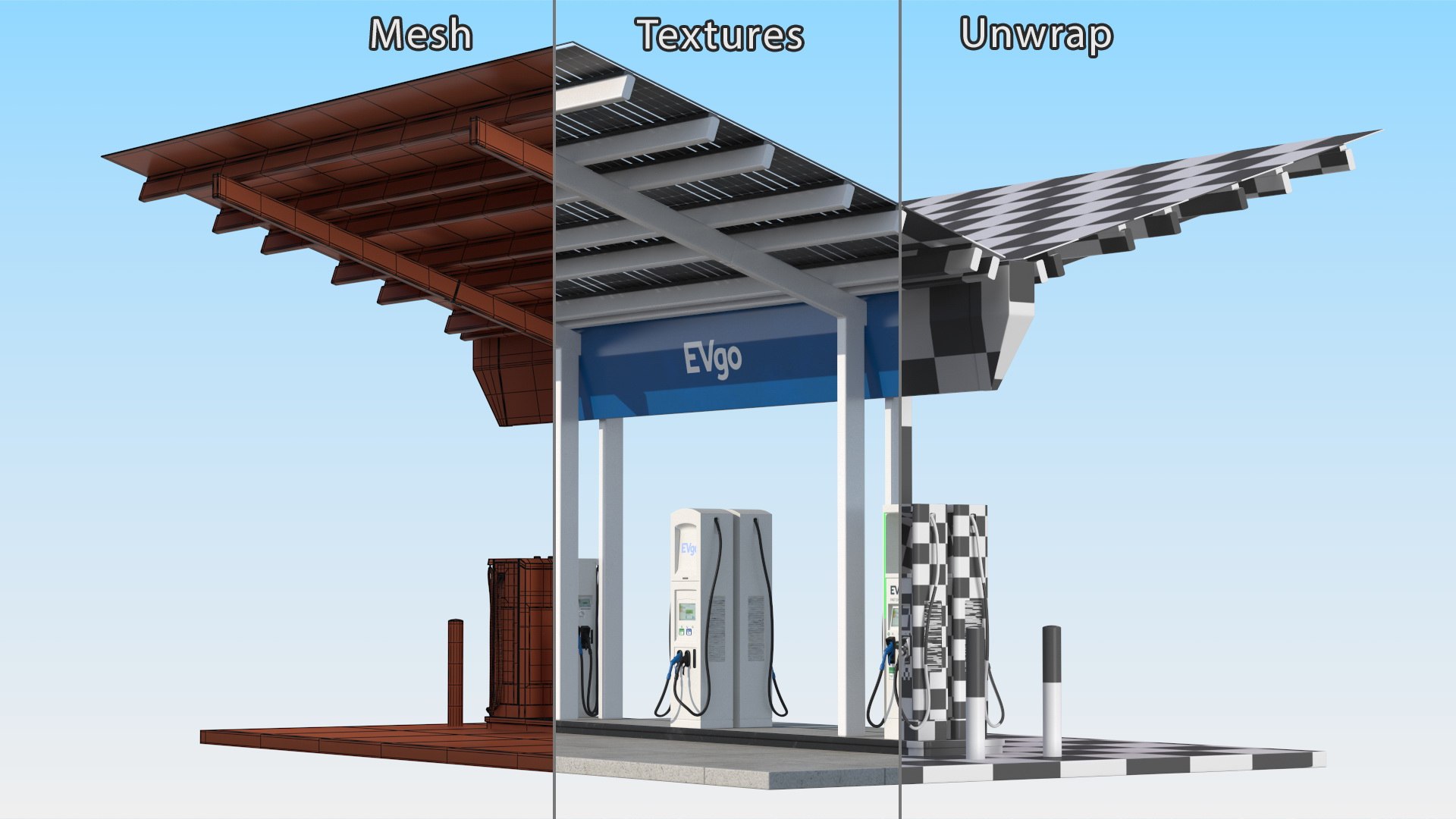 3D Solar Electric Vehicle Charging Station eVgo https://p.turbosquid.com/ts-thumb/AH/N4tMZE/rl/solar_electric_vehicle_charging_station_evgo_016/jpg/1746974190/1920x1080/fit_q87/3c913cdac3e5044291d76d3aa15df70e997ca10e/solar_electric_vehicle_charging_station_evgo_016.jpg
