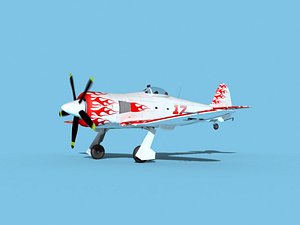 3D propeller hawker sea fury