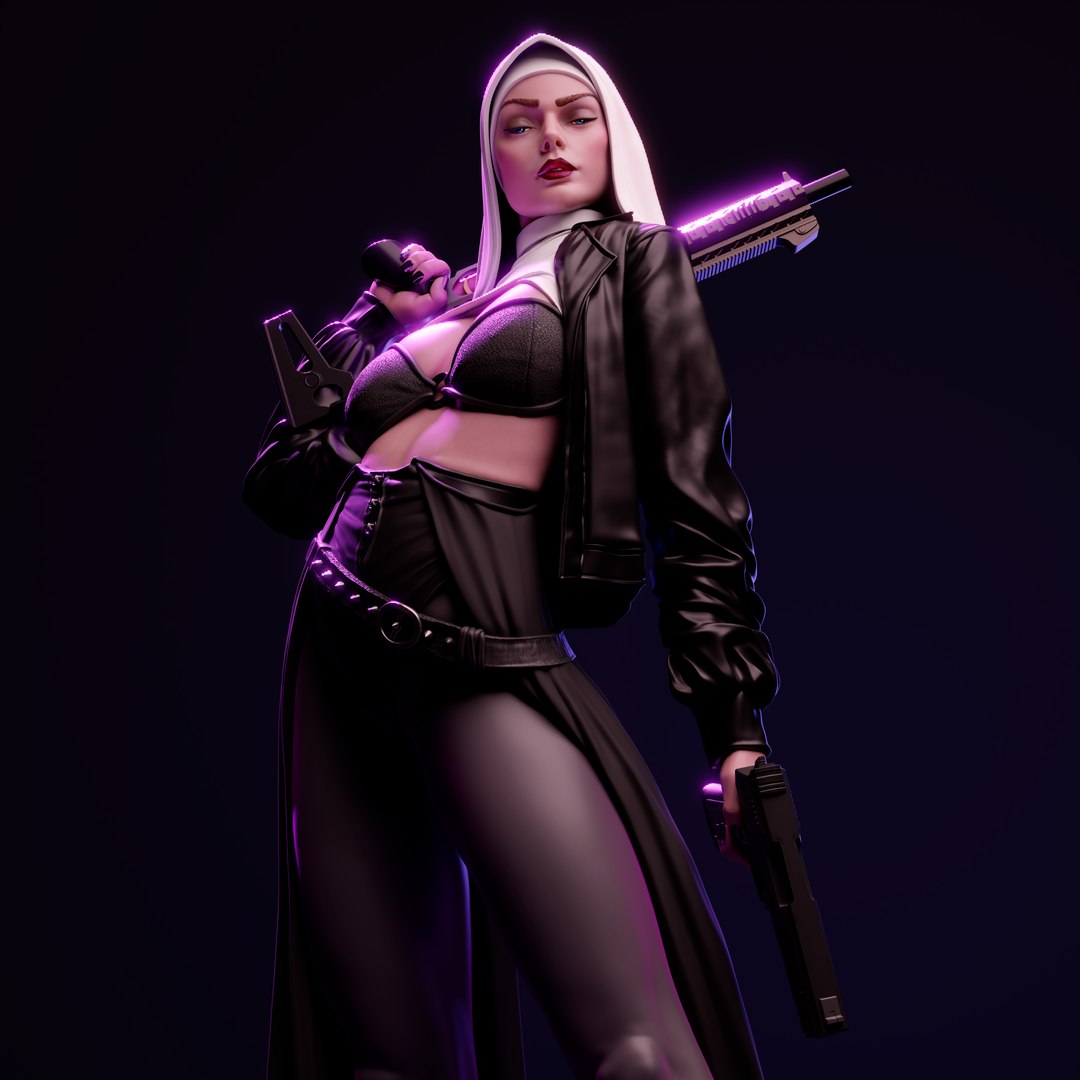 Battle Nun with Guns - Sexy Warrior 3D Print Model 3D model https://p.turbosquid.com/ts-thumb/AH/UyJEkD/0U/2.0/png/1759234608/1920x1080/fit_q87/0b33aab33a61c6c85bfbdc466c1dcb553effd02a/2.0.jpg