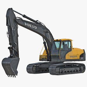 Tracked Excavator Volvo EC144D