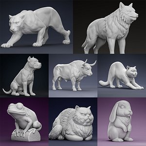 Animal 3d print model model