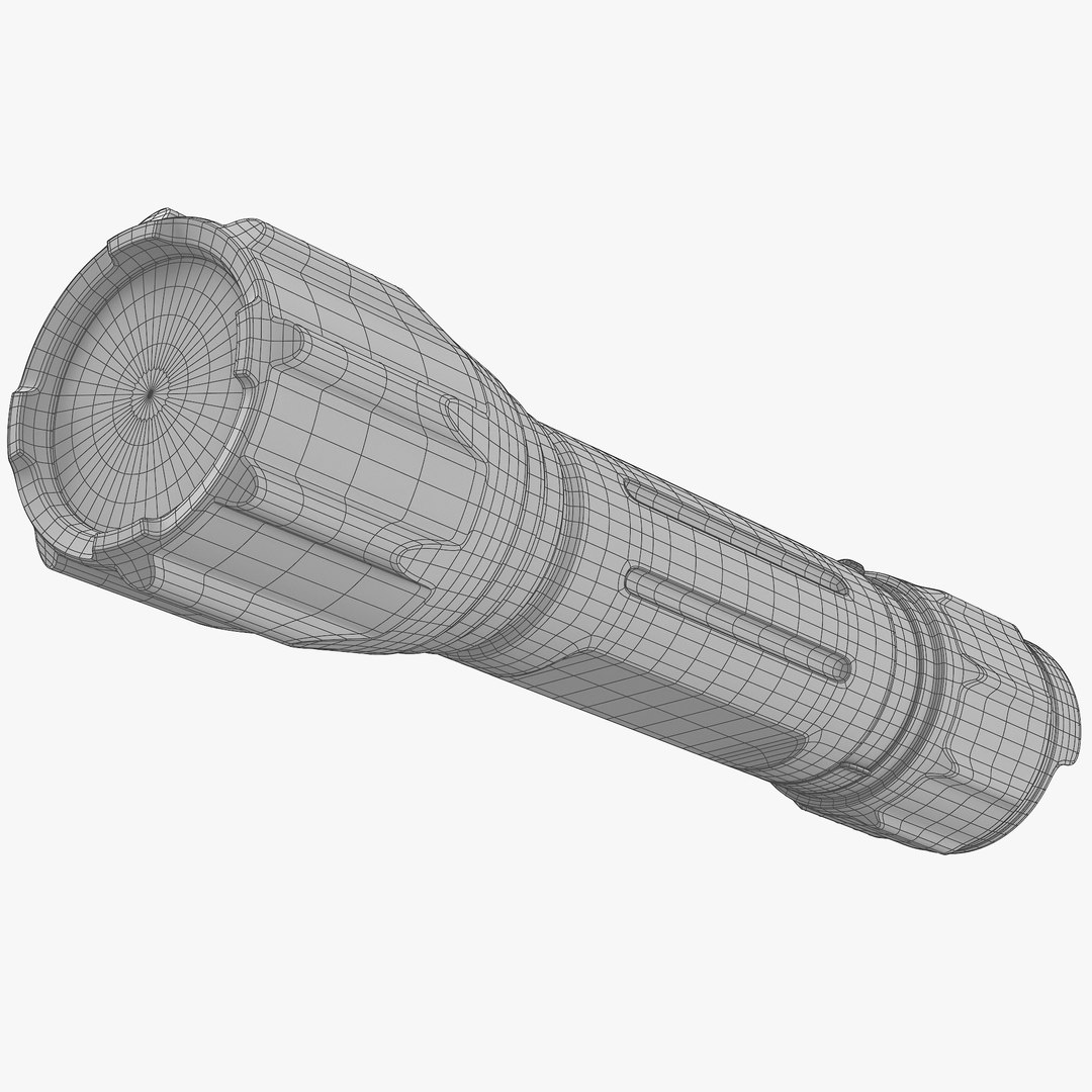 Flashlight 3D Model - TurboSquid 2389259