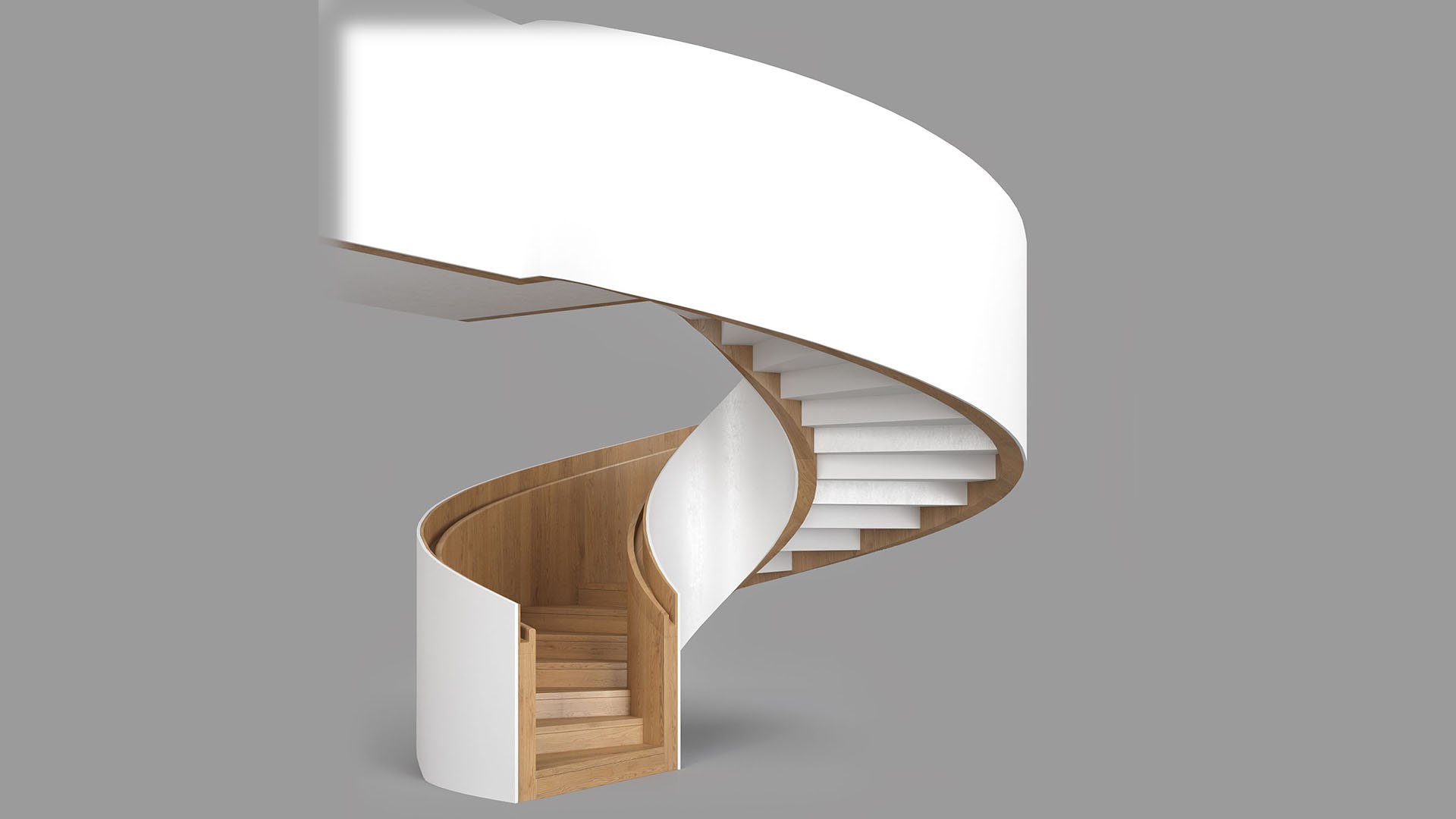 3D spiral interior stair 01 - TurboSquid 2173414