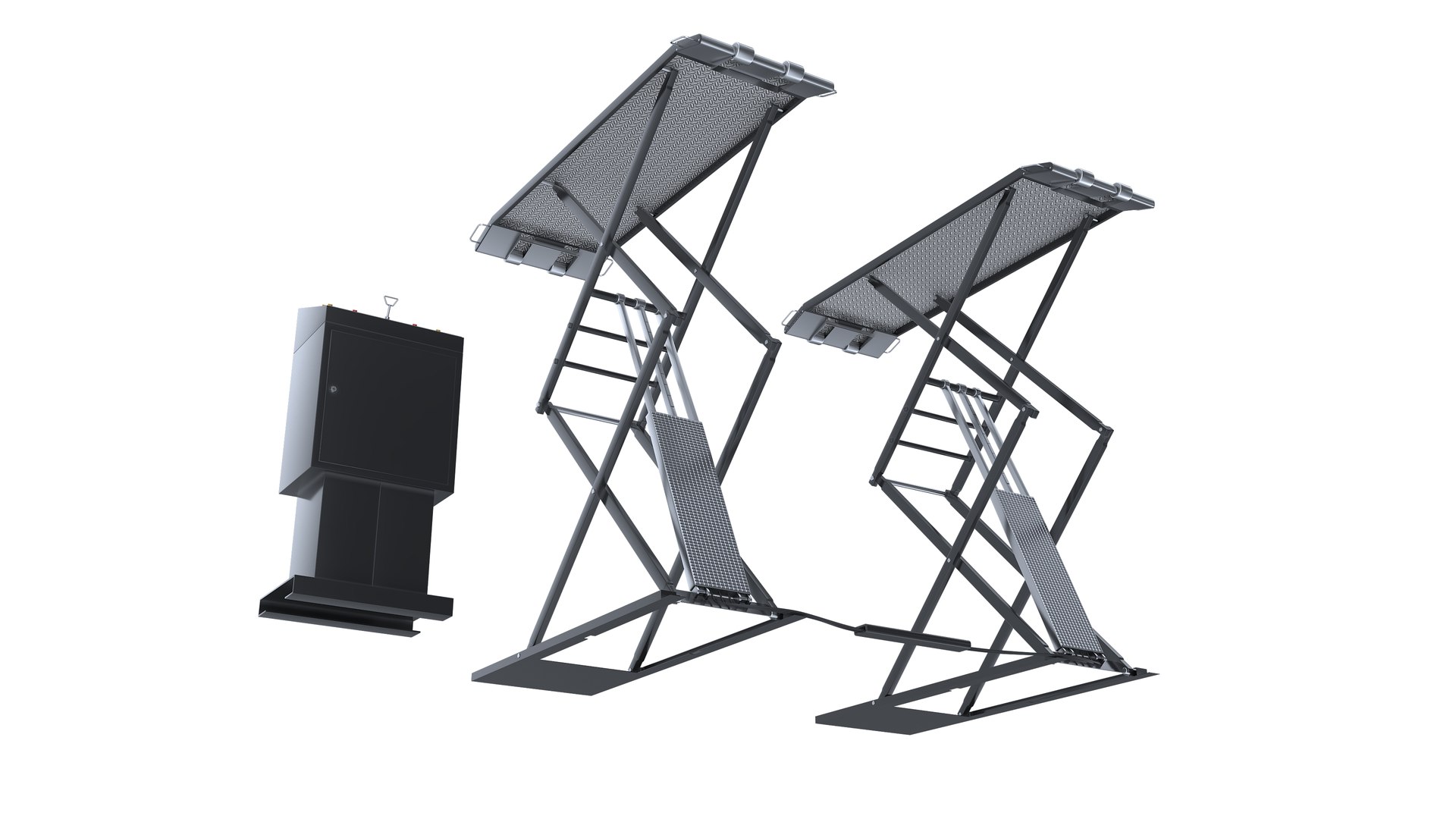 3D Industrial Car Lift https://p.turbosquid.com/ts-thumb/AH/eaCnK1/I6/industrialcarlift15/jpg/1725720337/1920x1080/fit_q87/e2b05642aaef1f4bc3fff240a8d762b024ff8148/industrialcarlift15.jpg