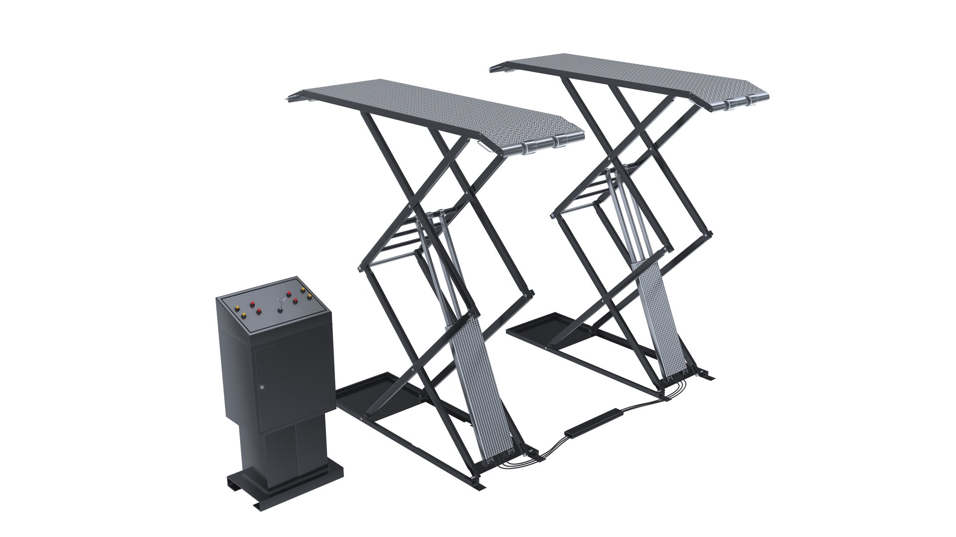 3D Industrial Car Lift https://p.turbosquid.com/ts-thumb/AH/eaCnK1/Ue/industrialcarlift6/jpg/1725720331/1920x1080/fit_q87/a2dff857fa3822f9a4fcb83ee7712a3344718c87/industrialcarlift6.jpg