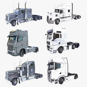 Heavy Truck 6 Chassis Generic Collection All PBR Textures