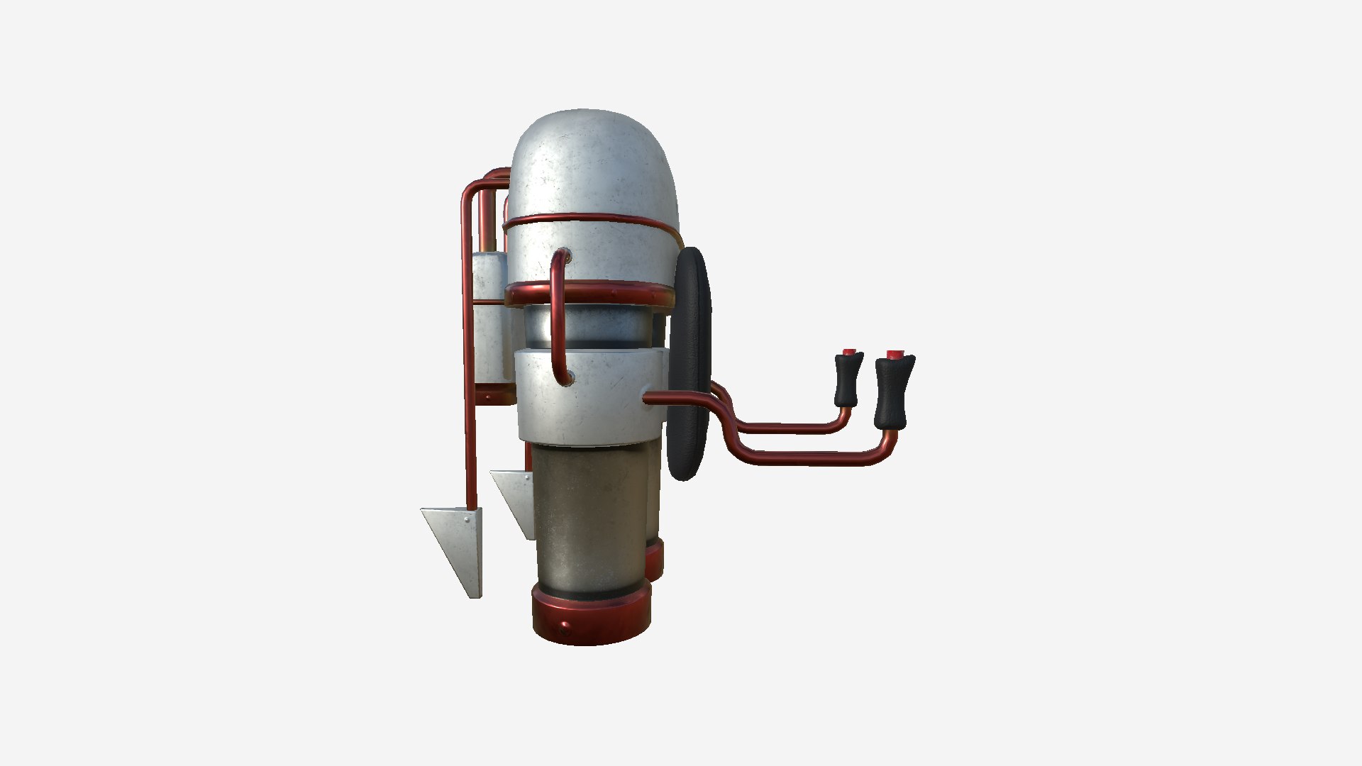3D Model Jetpack C07 Red Steel - SciFi Character Design - TurboSquid ...
