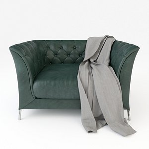 armchair blanket model