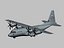 c130j hercules u s 3d model