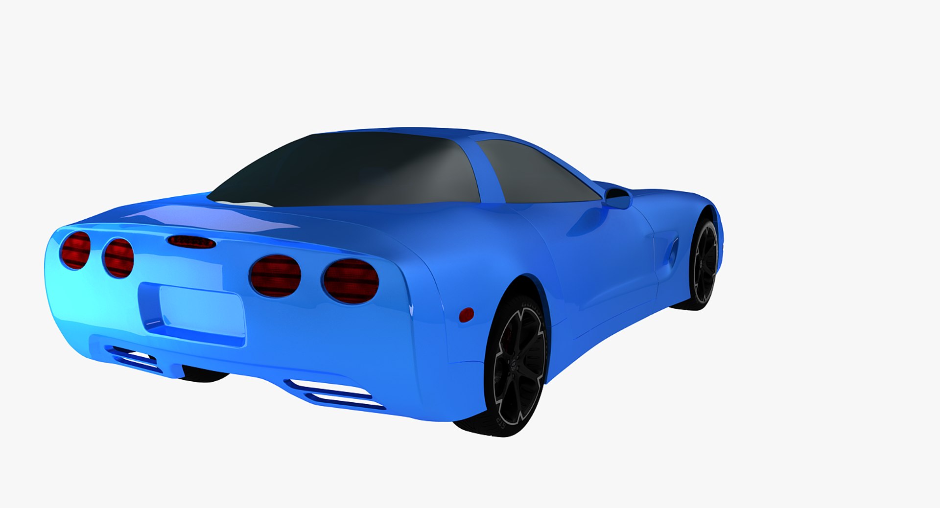 3d Max Chevrolet Corvette Interior