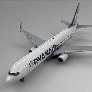ryanair boeing 737-800 l430 3D model