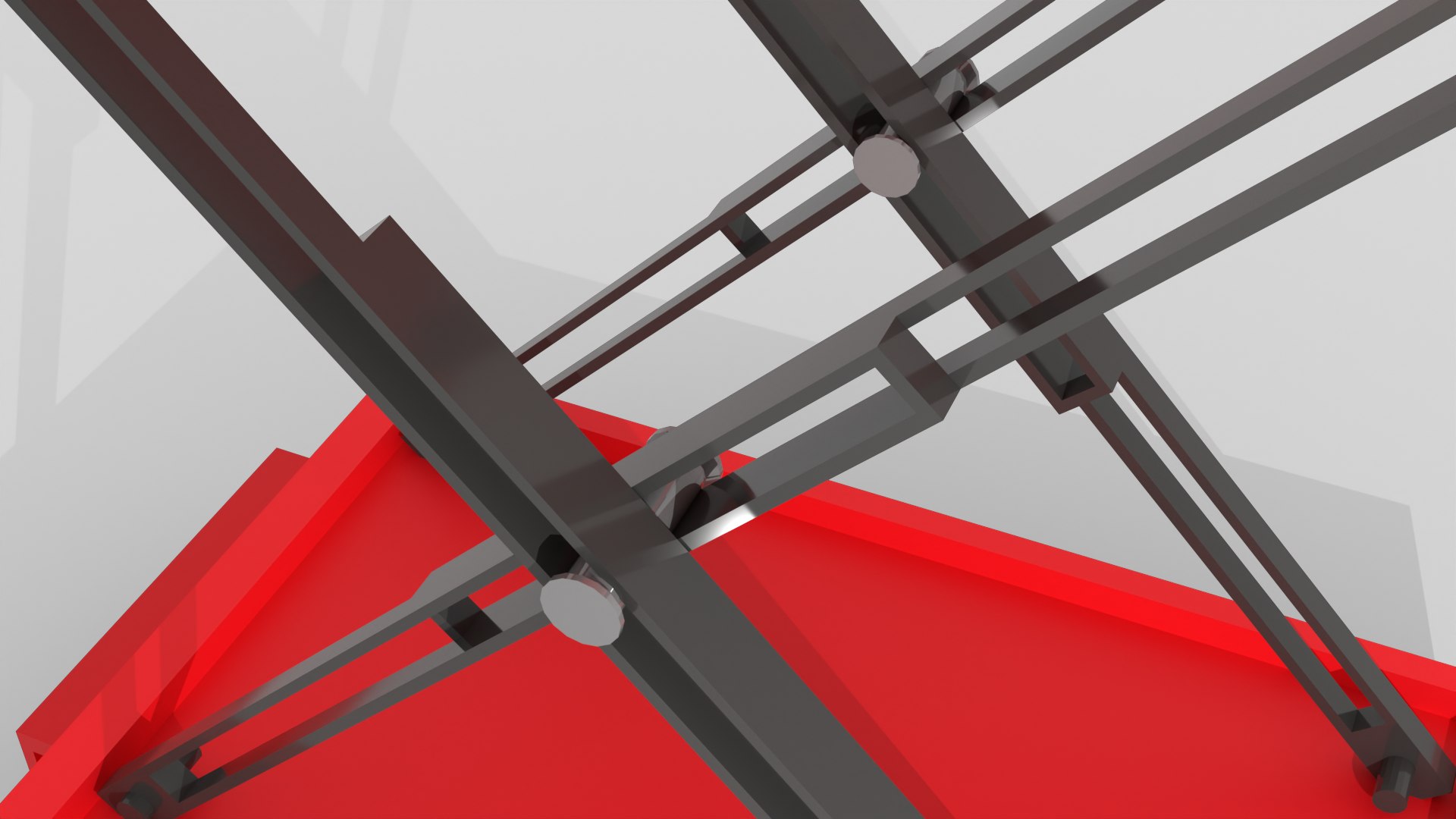 3D Model Scissor Lifter - Manlift Low-poly - TurboSquid 2181150