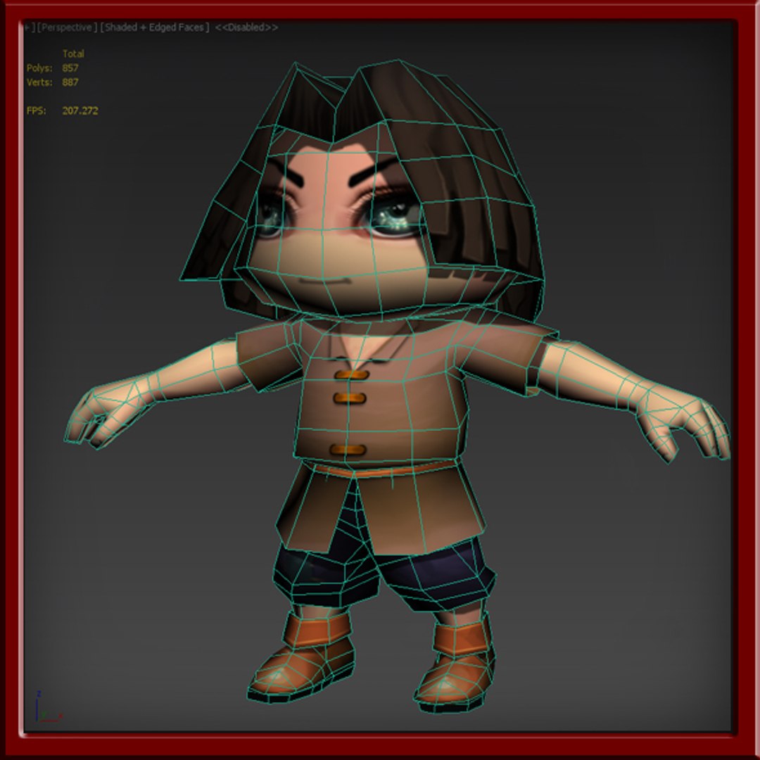 3d Model Male Personal