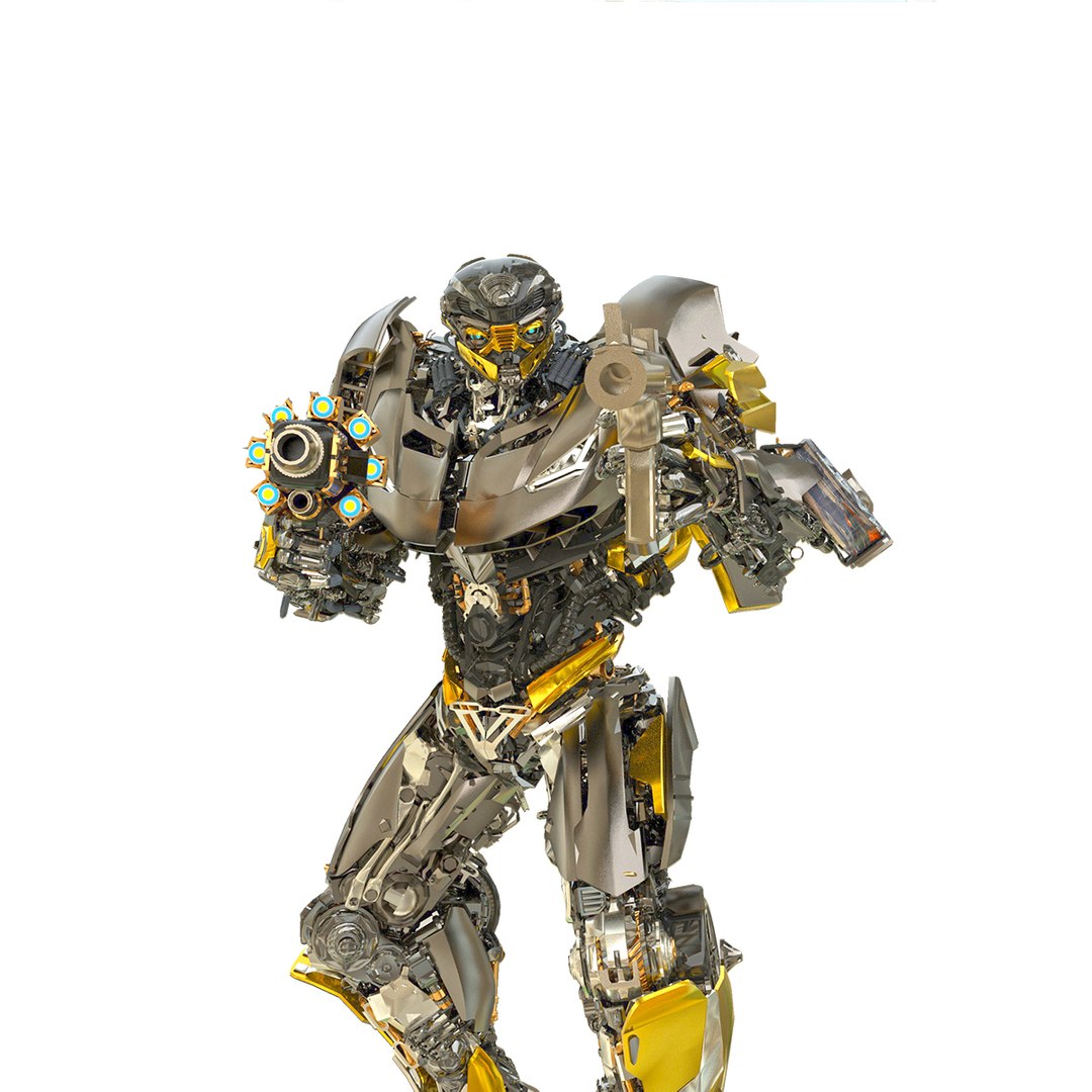Transformers Optimus Prime Bumblebee Movie ver 3D model rigged