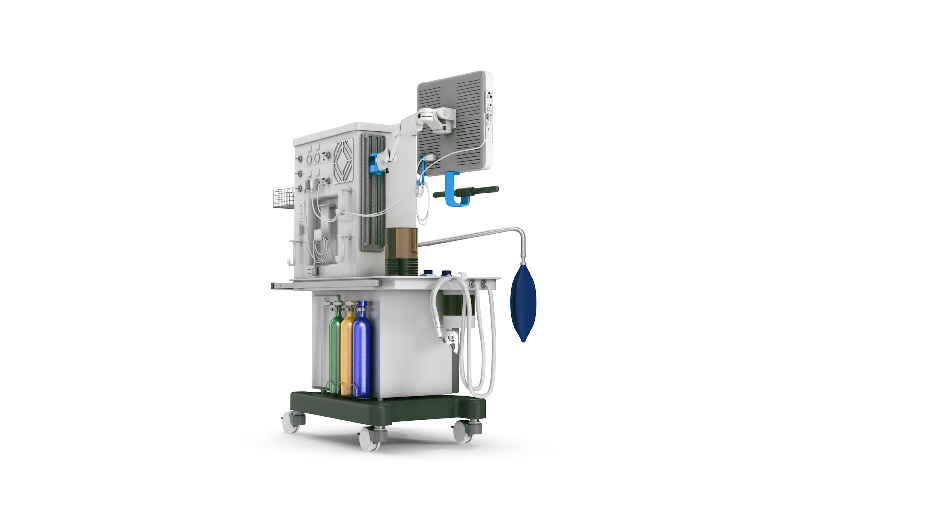 Anesthesia Machine 3D - TurboSquid 2065616