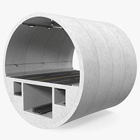 Tunnel Car Cross Section Bend
