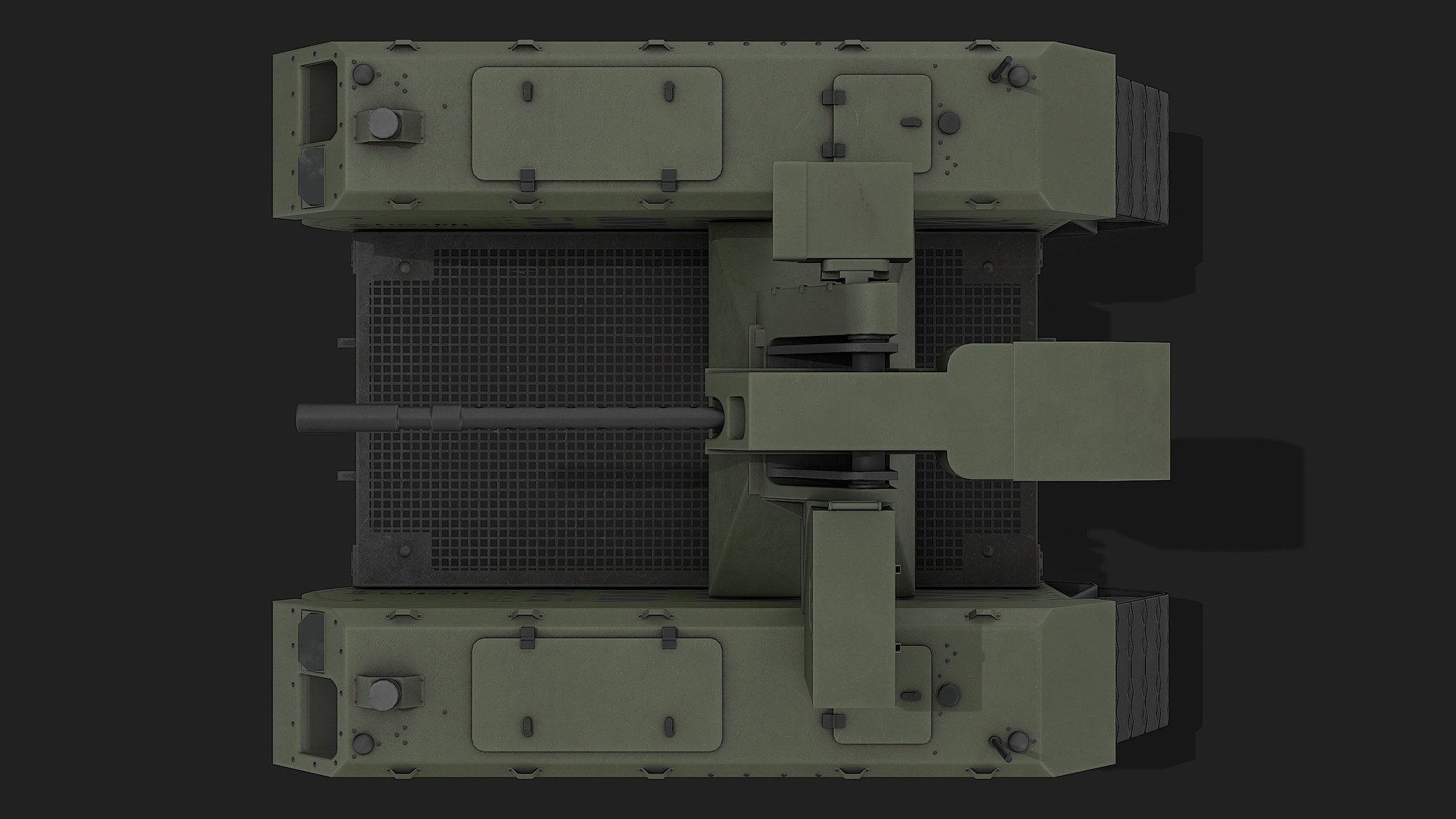 Smart Military Robot With Remote Machine Gun - Green 3D model https://p.turbosquid.com/ts-thumb/AI/8gYTBS/ww/10016/jpg/1703346171/1920x1080/fit_q87/8ec3d2f722e6511b443fddb08427ae2d5e81a499/10016.jpg