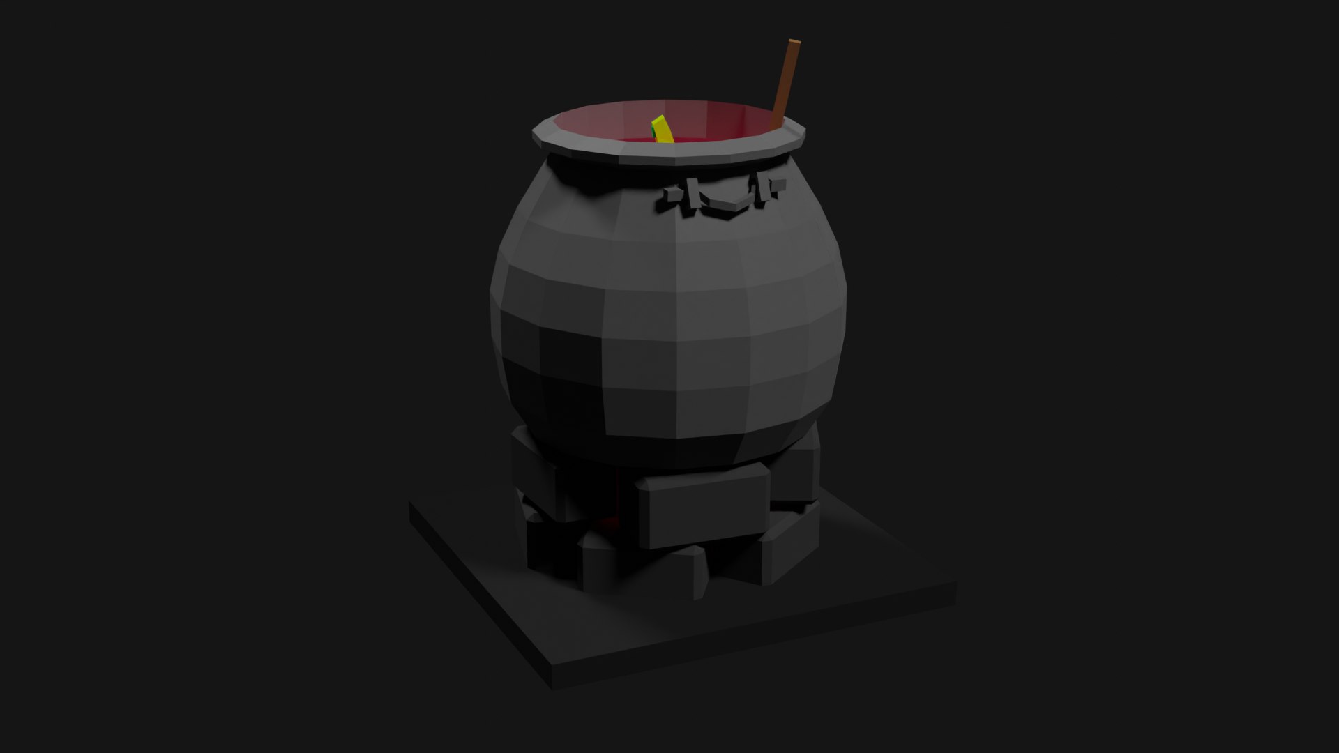 Lowpoly Cauldron 3D model https://p.turbosquid.com/ts-thumb/AI/8udG3Q/A3/0140/png/1646904566/1920x1080/fit_q87/1b9637b933481f9953cd9d73aadc9aa956de5426/0140.jpg