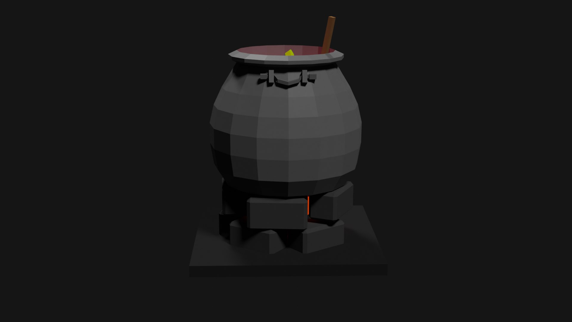 Lowpoly Cauldron 3D model https://p.turbosquid.com/ts-thumb/AI/8udG3Q/AG/0156/png/1646904567/1920x1080/fit_q87/502f6bafd65e6d31bed8df96fffb8b6bd166395a/0156.jpg