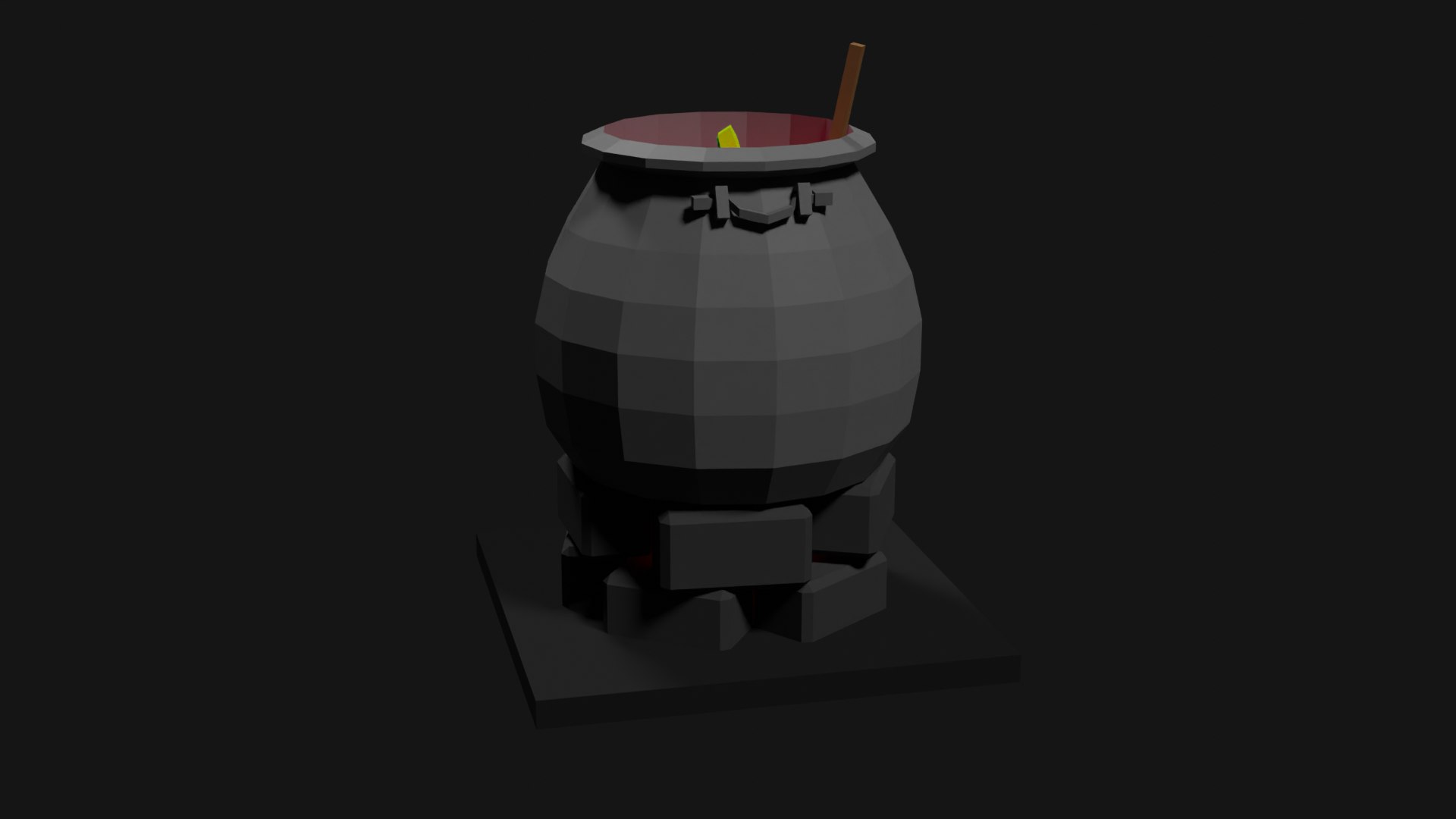 Lowpoly Cauldron 3D model https://p.turbosquid.com/ts-thumb/AI/8udG3Q/Iu/0148/png/1646904564/1920x1080/fit_q87/7141f4e4d83d07b5ff98af4433d8ec2fc6d0f109/0148.jpg
