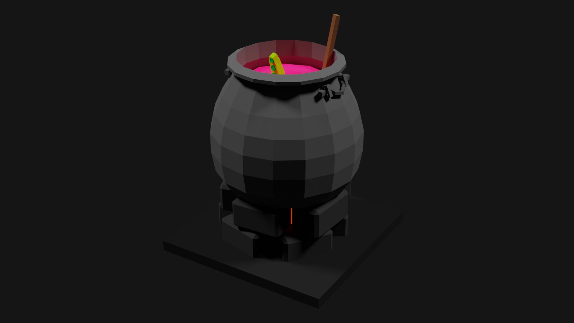 Lowpoly Cauldron 3D model https://p.turbosquid.com/ts-thumb/AI/8udG3Q/JR/0116/png/1646904590/1920x1080/fit_q87/393687f355bde6606c69a6872011f73315a7717f/0116.jpg