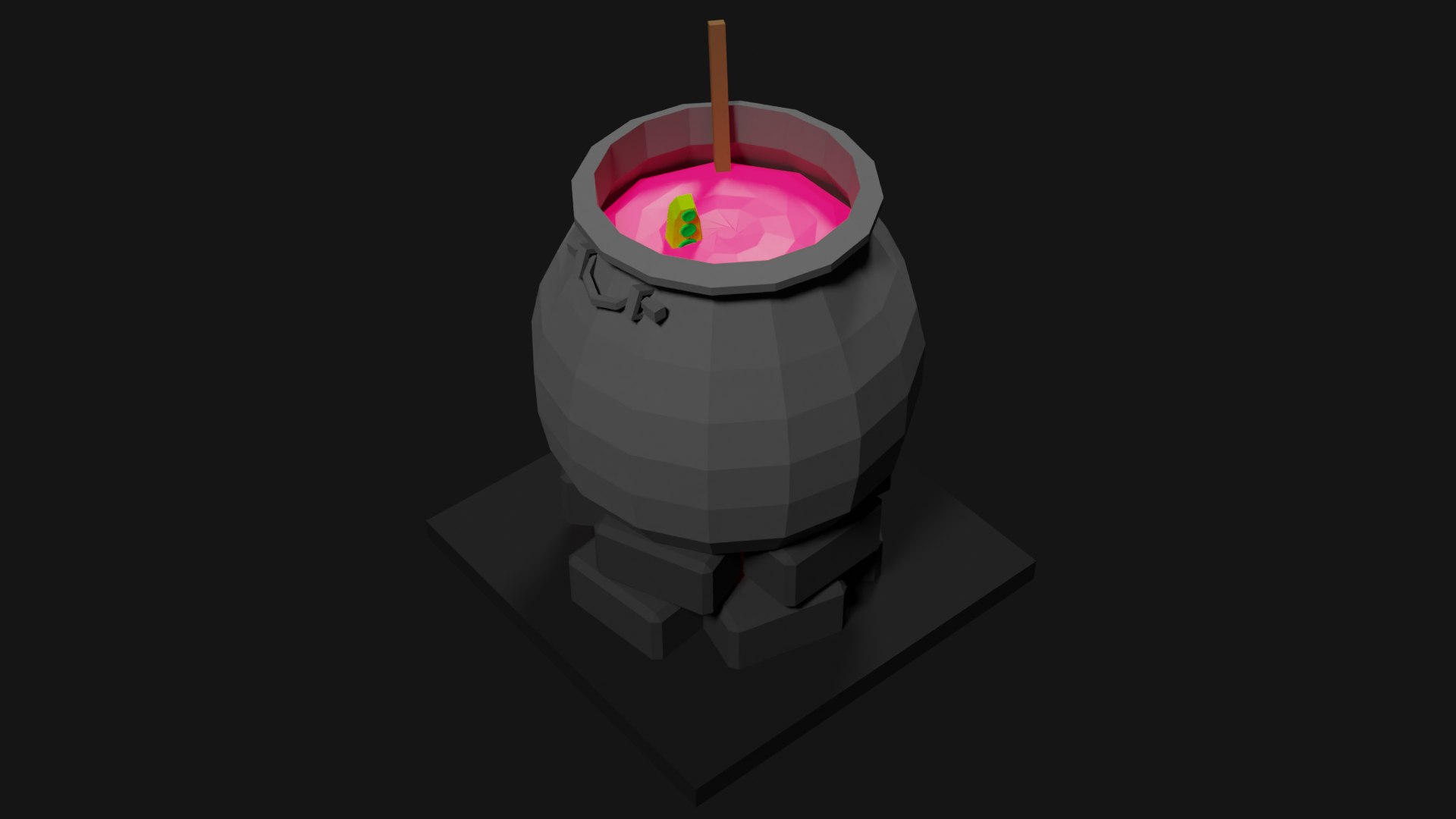 Lowpoly Cauldron 3D model https://p.turbosquid.com/ts-thumb/AI/8udG3Q/T3/0068/png/1646904583/1920x1080/fit_q87/36f502359c2cd403b633ca7a86977a685b566dfe/0068.jpg