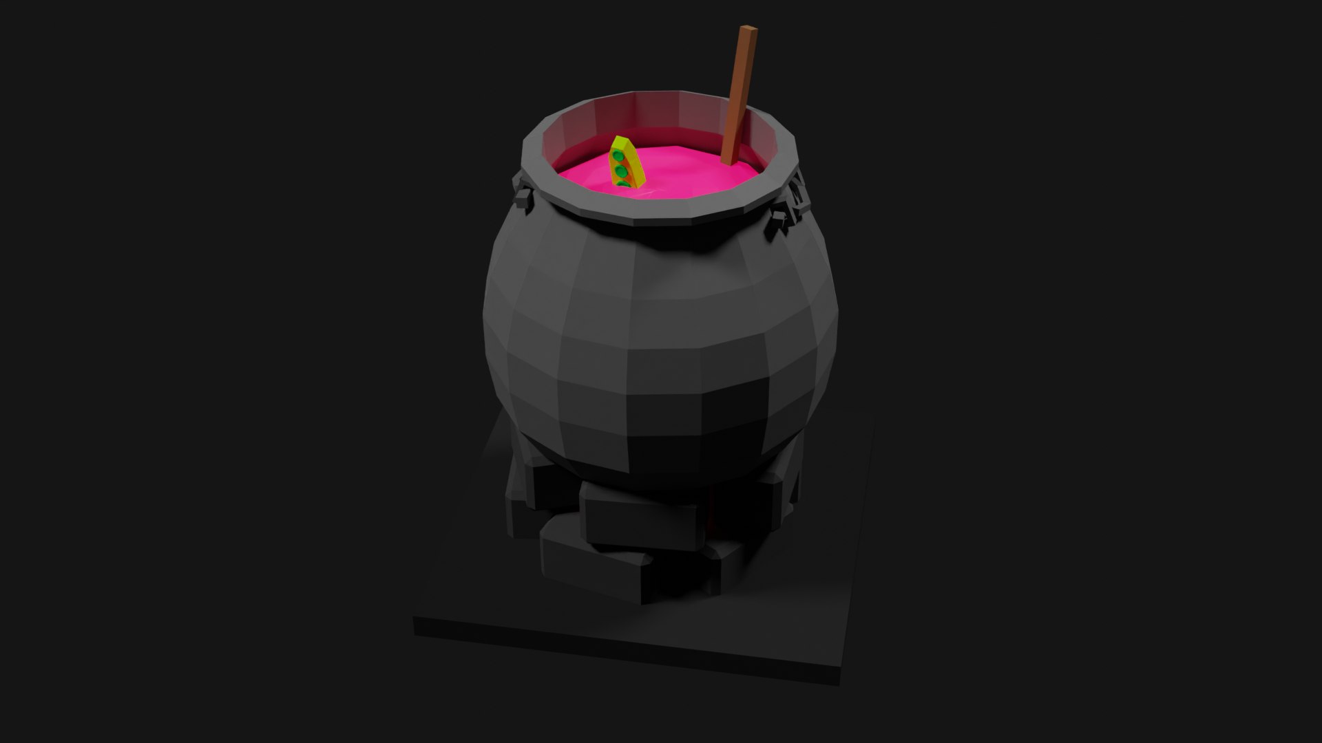 Lowpoly Cauldron 3D model https://p.turbosquid.com/ts-thumb/AI/8udG3Q/gm/0100/png/1646904587/1920x1080/fit_q87/22170b695973fcd4b74dad09051813514e3adc77/0100.jpg