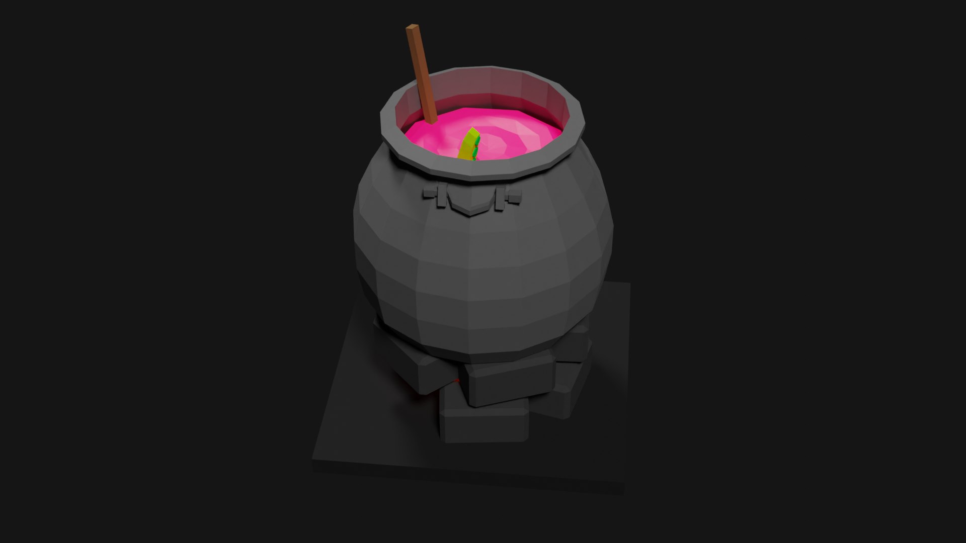 Lowpoly Cauldron 3D model https://p.turbosquid.com/ts-thumb/AI/8udG3Q/t8/0044/png/1646904565/1920x1080/fit_q87/bea981d042ef25775098cb793bffbf9d4f97607e/0044.jpg