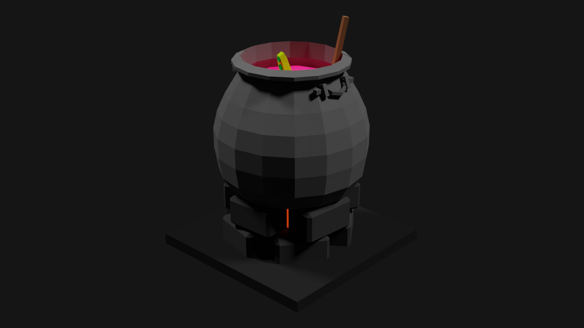 Lowpoly Cauldron 3D model https://p.turbosquid.com/ts-thumb/AI/8udG3Q/vb/0124/png/1646904590/1920x1080/fit_q87/28d8bf832aa69f1dcbb04ac74c493d9763301d6c/0124.jpg