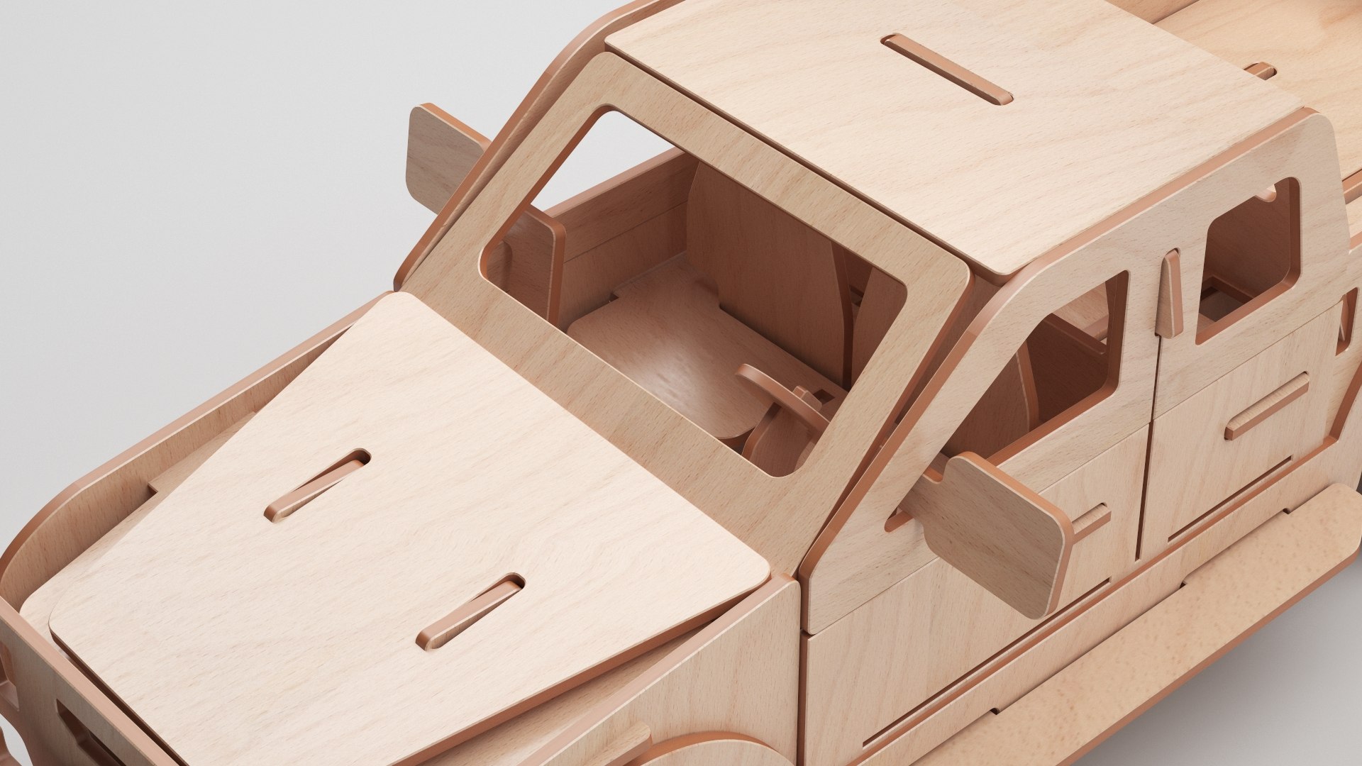 3D Wooden Toy Collection TurboSquid 2285795