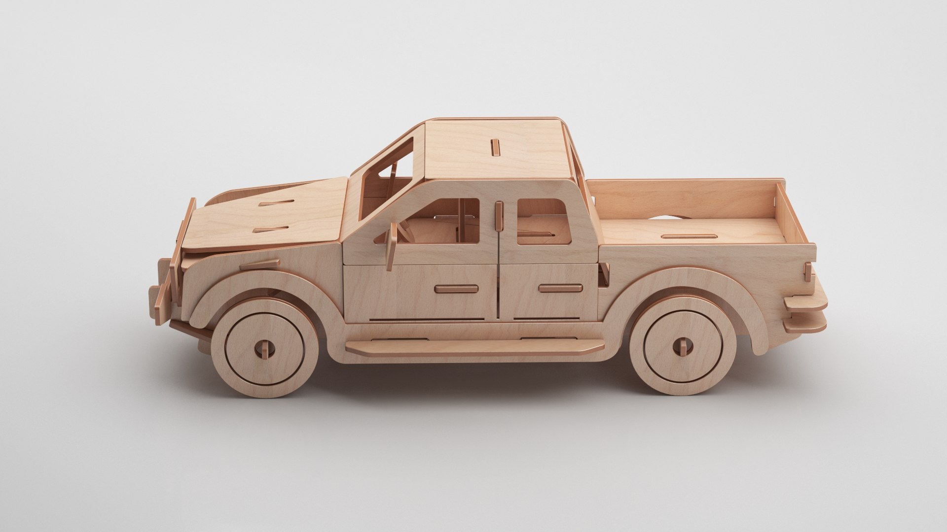 3D Wooden Toy Collection TurboSquid 2285795