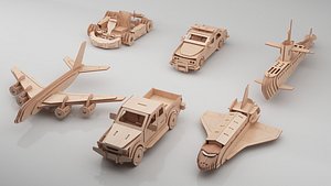 Wooden Toy Collection