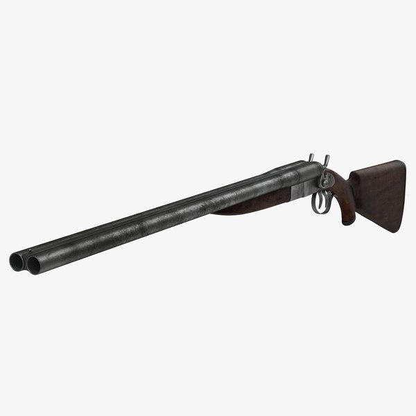 ハドソン　ダブルバレルショットガン　リアルウッドストック　モデルガン  ジャンク ハドソン ダブルバレルショットガン リアルウッドストック