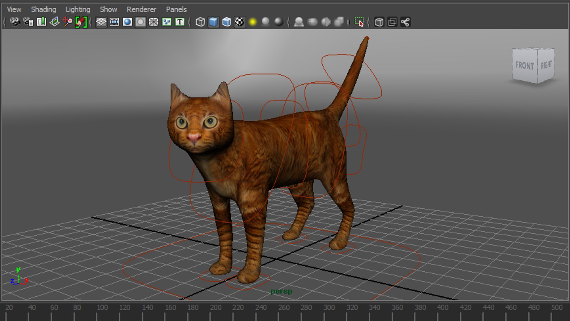 3D cat rigged | 1142703 | TurboSquid