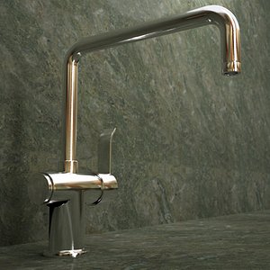 3d model santos modern faucet