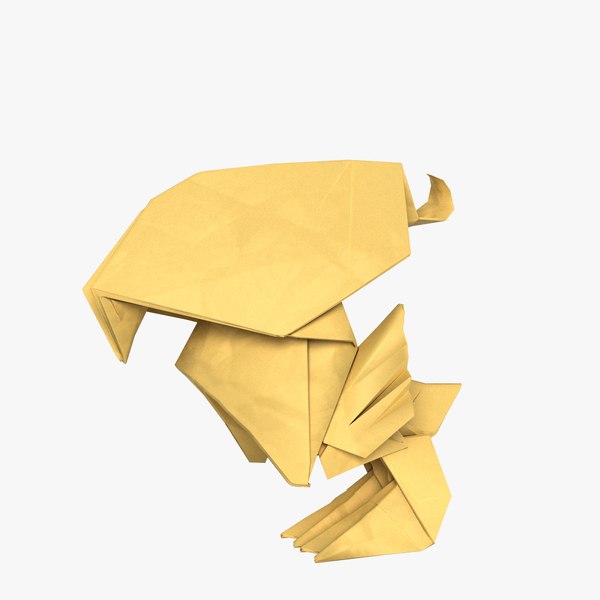 Цыплёнок - оригами