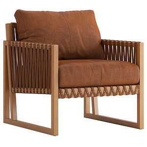 Commodore Lounge Chair 3D model