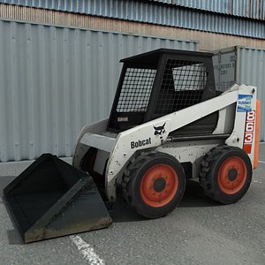 skidsteer skid steer 3d model