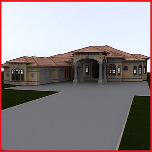 house 4 3d model