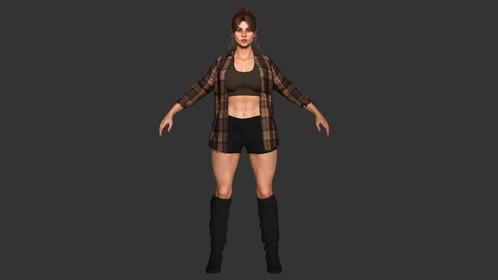 AAA 3D REALISTIC CHARACTER - FEMALE SURVIVOR or MODERN EXPLORER 3D model https://p.turbosquid.com/ts-thumb/AI/N7DGES/CN/13/jpg/1762527690/1920x1080/fit_q87/bce63111709b35b9703c45061b7d367338aecf9e/13.jpg