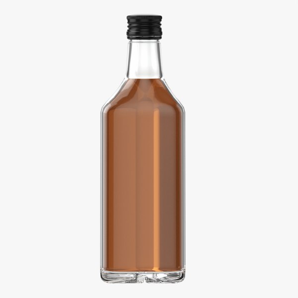 3D Whiskey bottle 18 model