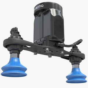 Vacuum Grippers Robotiq 2 Suction Caps 3D