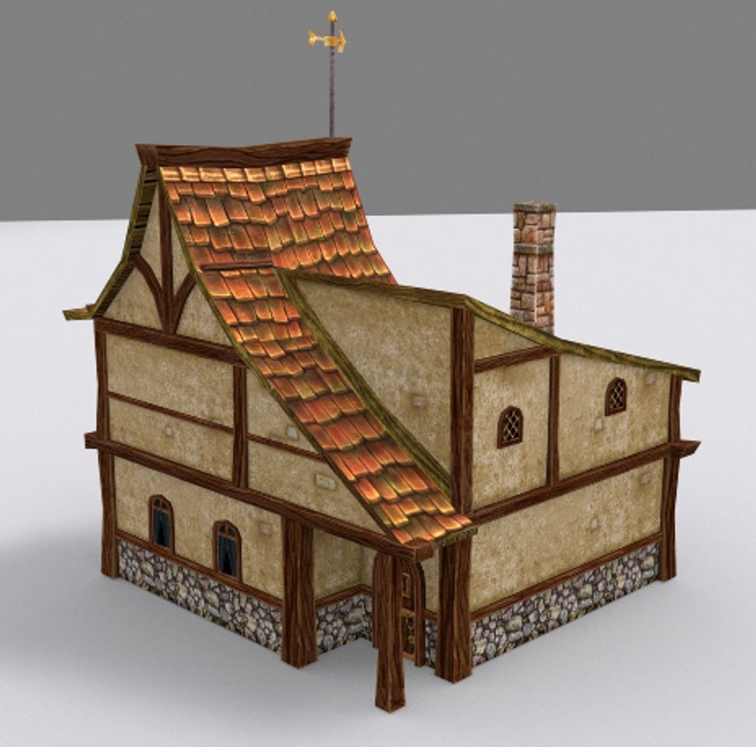 medieval fantasy blacksmith 3d max