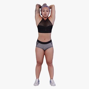 Female Scan - Violet 42 model