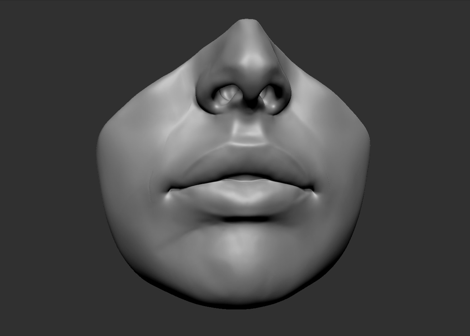 3d Beaty Lips Model