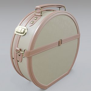 Steamline Hatbox Small Luggage 3D model
