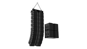 3D Concert Sound System Line Array JBL VTX V20