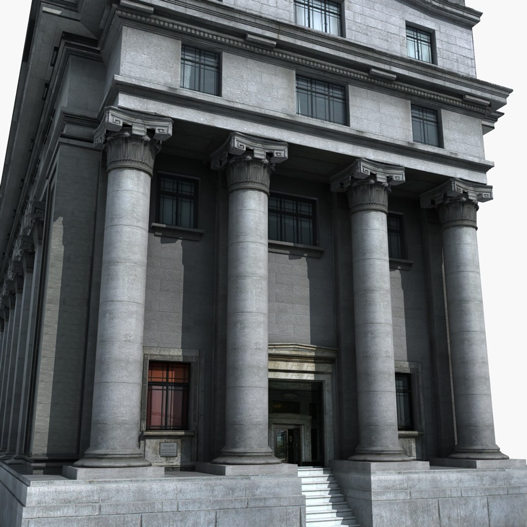 Old Building Model - TurboSquid 1318902